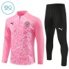 Manchester City Sweat d'Entraînement Quarter-Zip 2024-25 Rose Pour Enfant